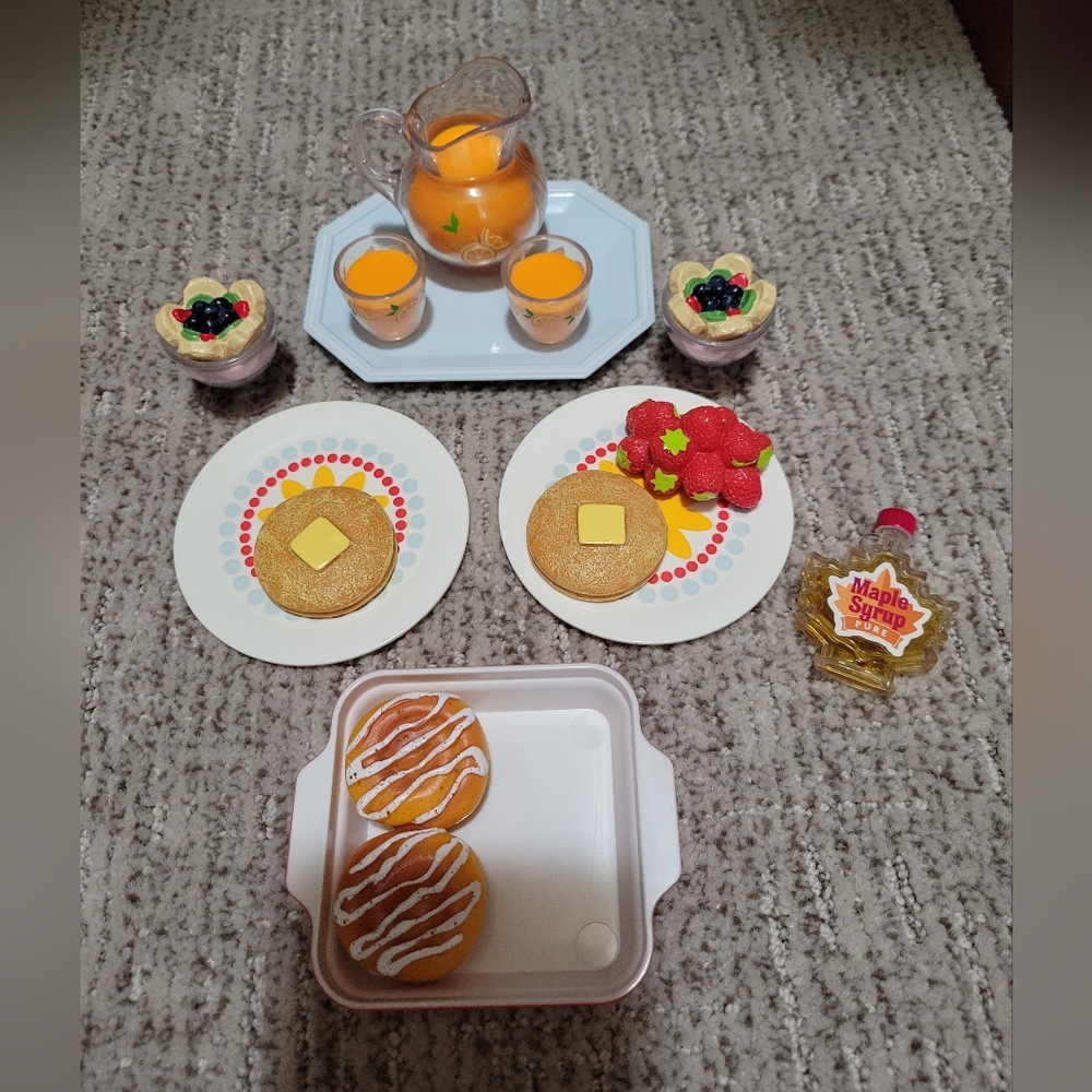 American Girl Doll Delicious Breakfast Food